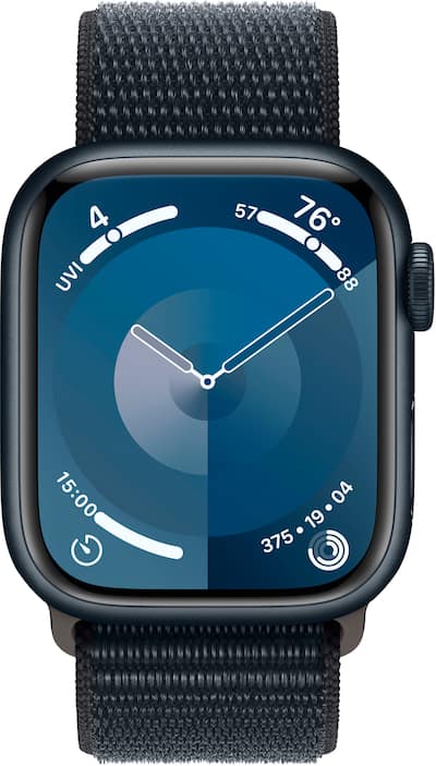 Apple Watch Series 9 (GPS) 41mm Midnight Aluminum Case with Apple Watch Series 9 (GPS) 41mm Midnight Aluminum Case with