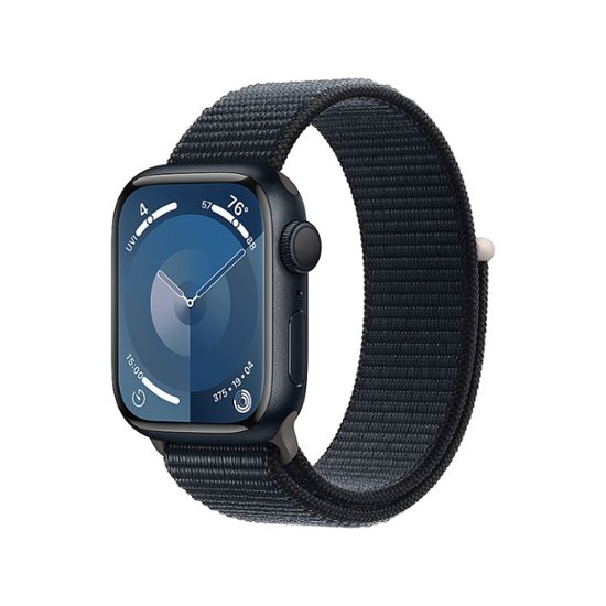 Apple Watch Series 9 (GPS) 41mm Midnight Aluminum Case with