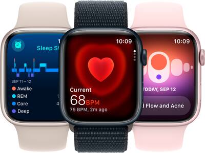 Apple Watch Series 9 (GPS) 41mm Midnight Aluminum Case with Apple Watch Series 9 (GPS) 41mm Midnight Aluminum Case with