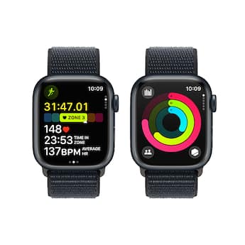 Apple Watch Series 9 (GPS) 41mm Midnight Aluminum Case with Apple Watch Series 9 (GPS) 41mm Midnight Aluminum Case with