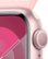 Alt View 12. Apple - Apple Watch Series 9 (GPS) 41mm Pink Aluminum Case with Light Pink Sport Loop with Blood Oxygen - Pink.