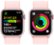 Alt View 17. Apple - Apple Watch Series 9 (GPS) 41mm Pink Aluminum Case with Light Pink Sport Loop with Blood Oxygen - Pink.