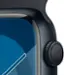 Alt View 12. Apple - Apple GS Cert Refurb Watch Series 9 (GPS) 45mm Midnight Aluminum Case with Midnight Sport Band with Blood Oxygen - M/L - Midnight.