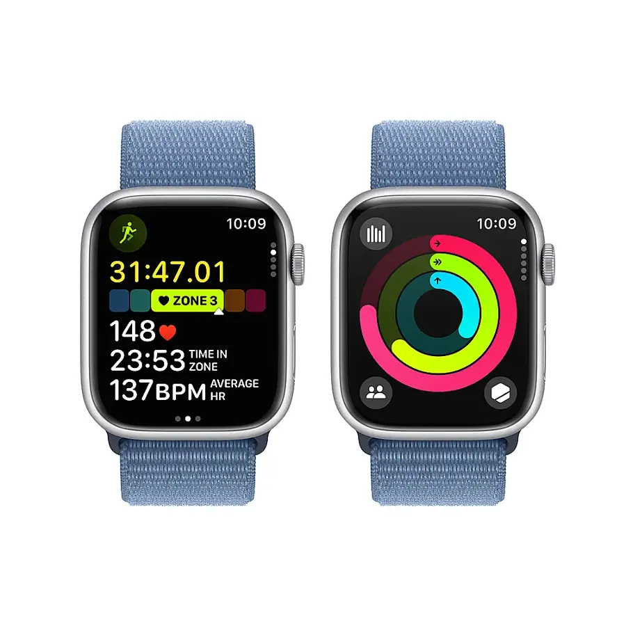 The text on the image reads: "10:09  c 31:47.01 ZONE 3 148 TIME IN 23:53 ZONE AVERAGE 137 BPM HR."