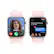 Alt View 15. Apple - Apple Watch Series 9 (GPS) 45mm Pink Aluminum Case with Light Pink Sport Loop with Blood Oxygen - Pink.
