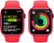 Alt View Zoom 17. Apple Watch Series 9 (GPS) 45mm (PRODUCT)RED Aluminum Case with (PRODUCT)RED Sport Band with Blood Oxygen - M/L - (PRODUCT)RED.