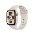 Apple Watch SE 2nd Generation (GPS) 40mm Starlight Aluminum Case with Starlight Sport Band - M/L - Starlight