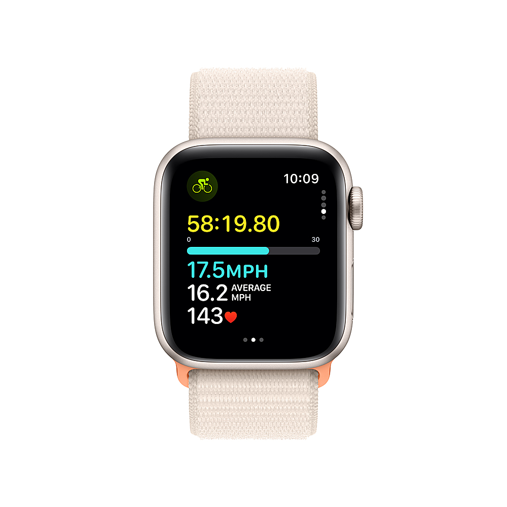Apple Watch SE 2nd Generation (GPS) 40mm Starlight Aluminum Case