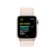 Alt View 15. Apple - Apple Watch SE 2nd Generation (GPS) 40mm Starlight Aluminum Case with Starlight Sport Loop - Starlight.