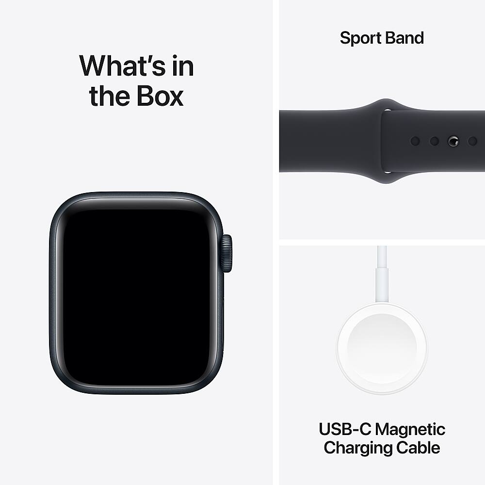 What's in the Box: Sport Band, USB-C Magnetic Charging Cable