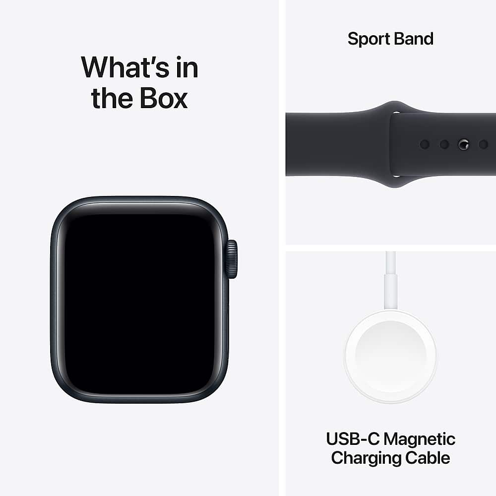 What's in the Box: Sport Band, USB-C Magnetic Charging Cable