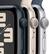 Alt View 12. Apple - Apple Watch SE 2nd Generation (GPS) 44mm Midnight Aluminum Case with Midnight Sport Band - S/M - Midnight.