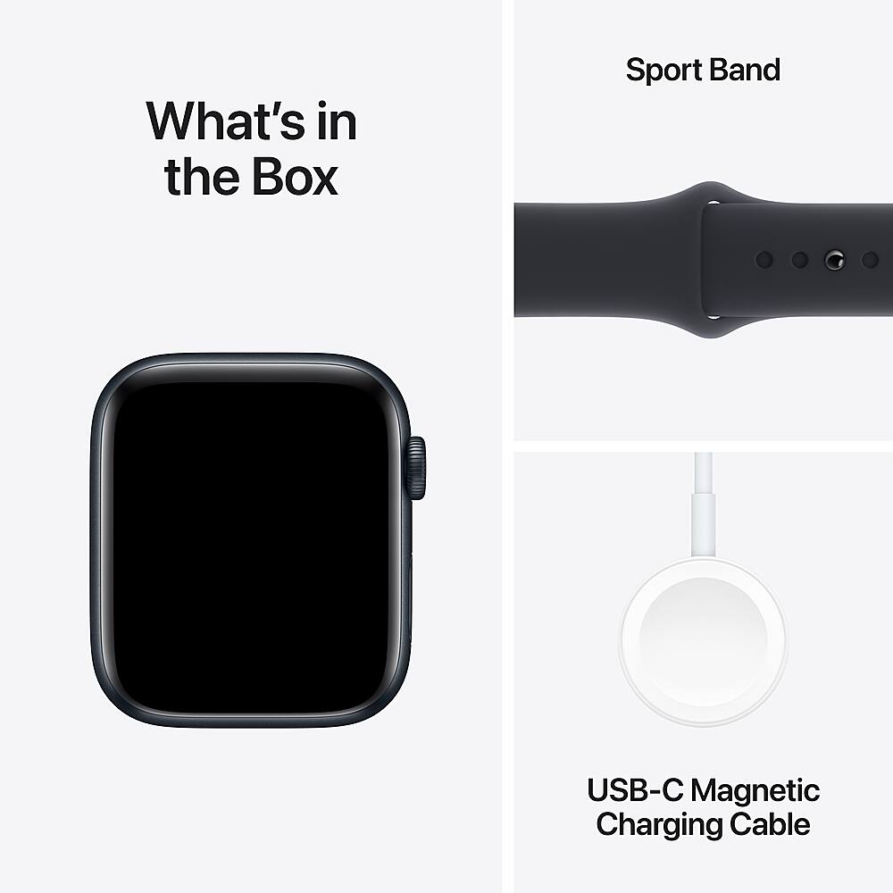 What's in the Box: Sport Band, USB-C Magnetic Charging Cable
