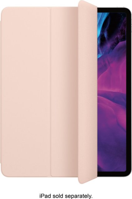Apple Smart Folio For 12 9 Inch Ipad Pro 3rd Generation And 4th Generation Pink Sand Mxta2zm A Best Buy