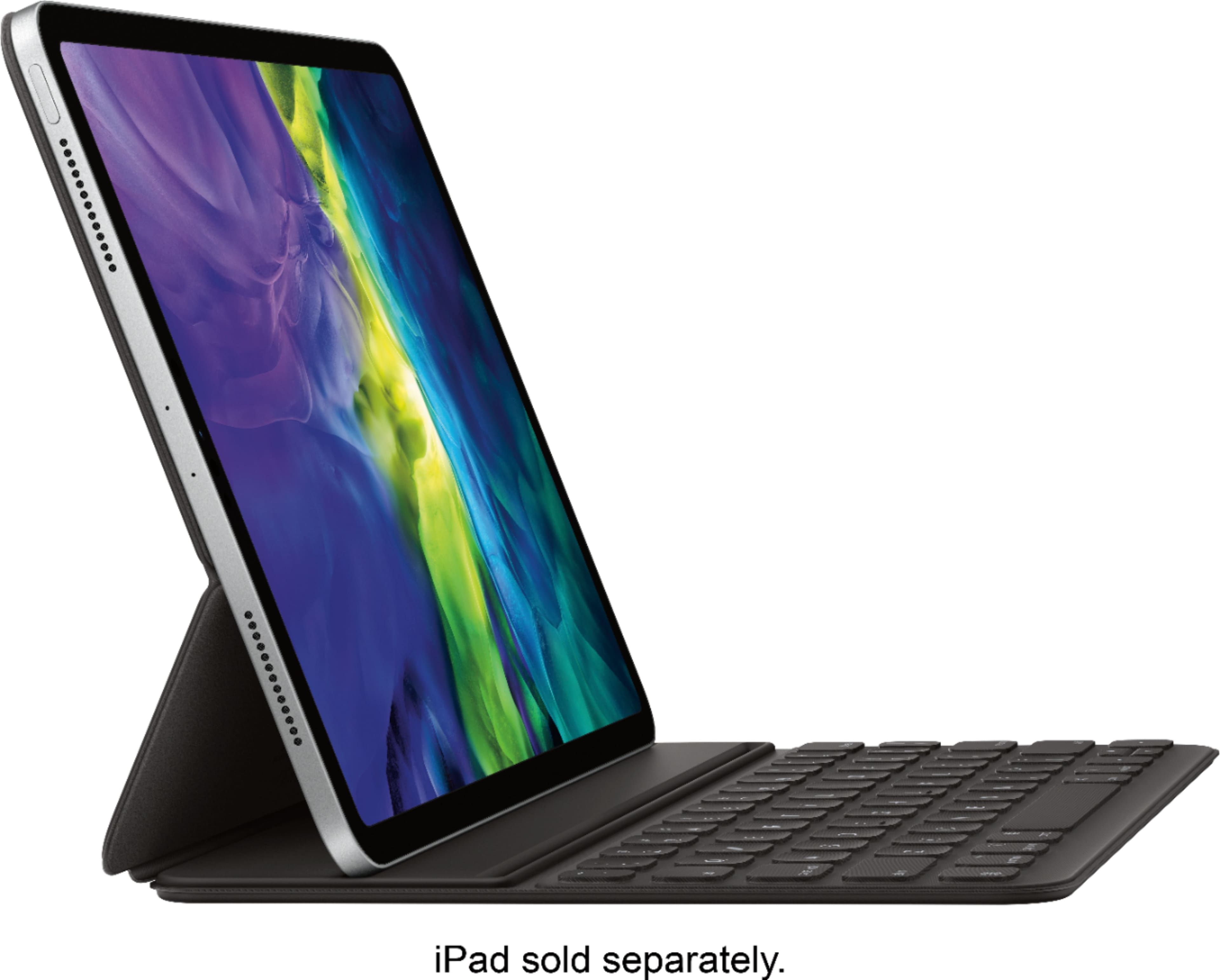 Alt View 12. Apple - Smart Keyboard Folio for 11-inch iPad Pro (4th Generation) and iPad Air (5th Generation) - Black.