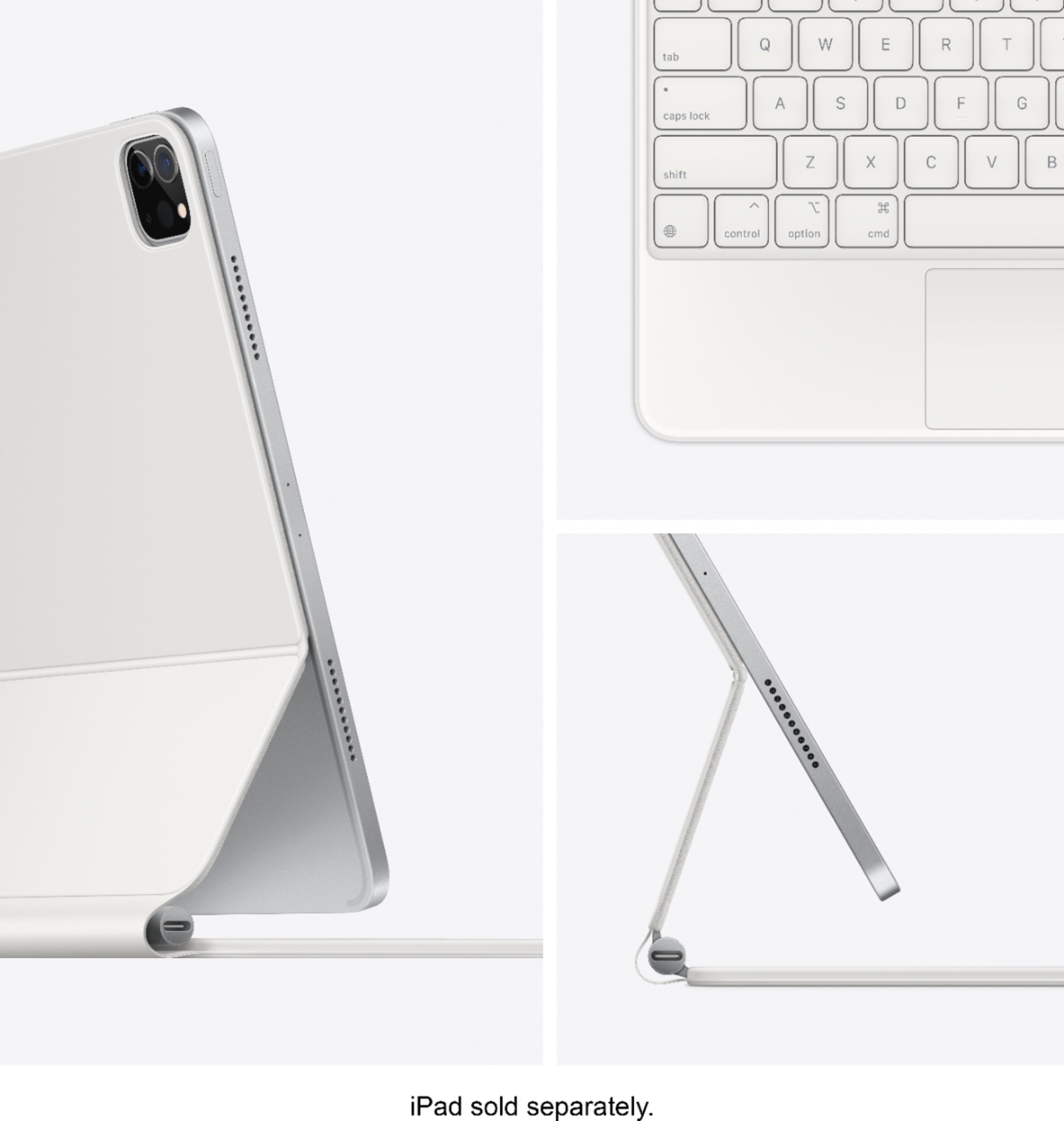 1,36 kg pour l'iPad Pro 12,9 pouces et son Magic Keyboard