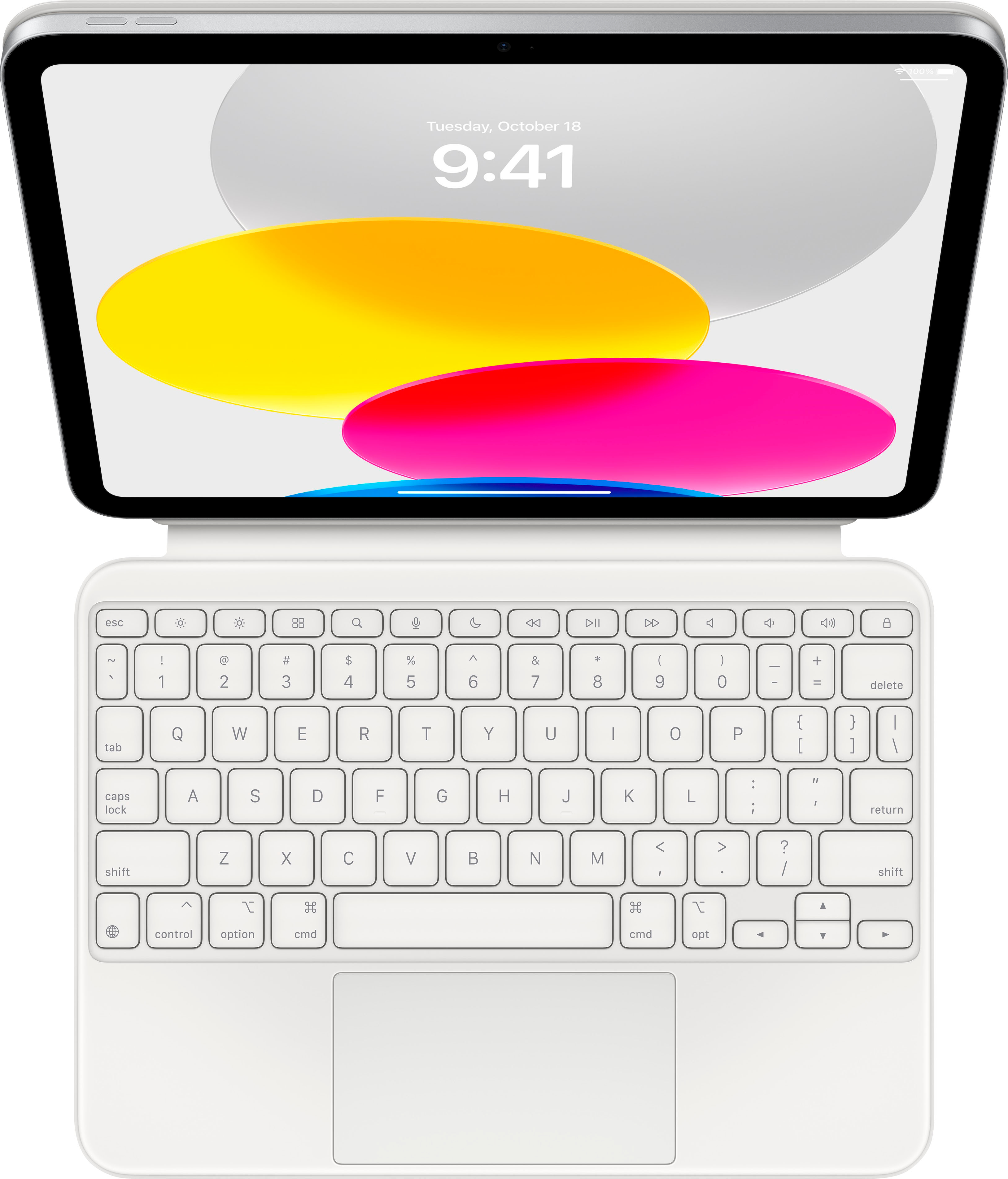 PC/タブレット タブレット Apple Magic Keyboard Folio for iPad 10.9-inch MQDP3LL/A - Best Buy