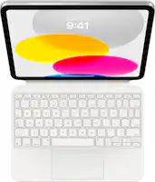 Apple - Magic Keyboard Folio for iPad 10.9-inch - White - Front_Zoom
