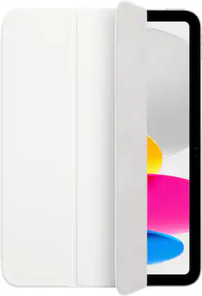 Front. Apple - Smart Folio for iPad (10th generation) - White.