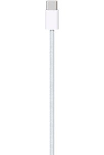 Apple - USB-C Woven Charge Cable (1m) - White