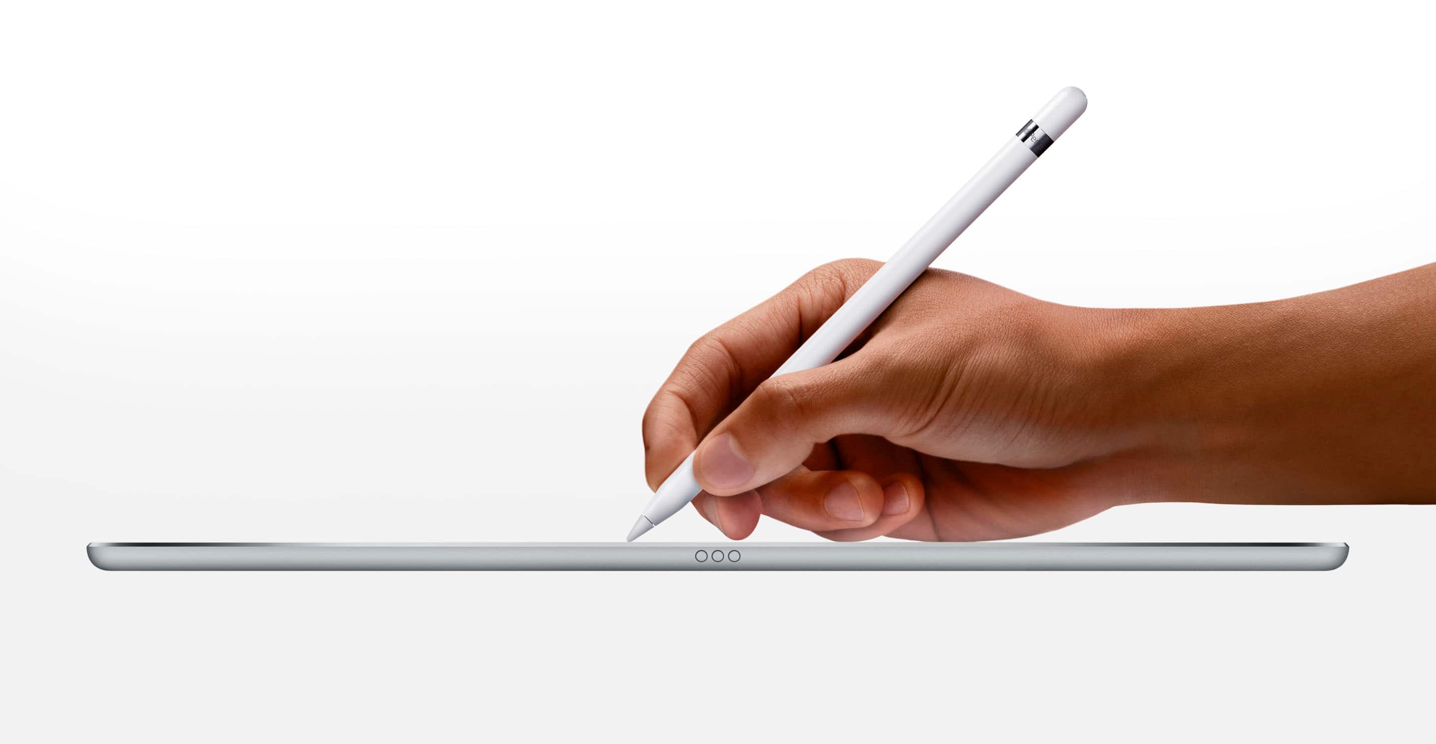 Alt View 11. Apple - Pencil (1st Generation) with USB-C to Pencil Adapter - White.