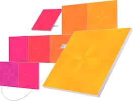 Nanoleaf - Canvas Smarter Kit - 9 Light Squares - Multicolor - Front_Zoom