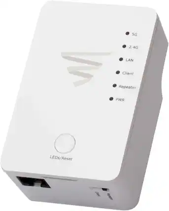 Front. Luxul - P40 Wi-Fi Range Extender.