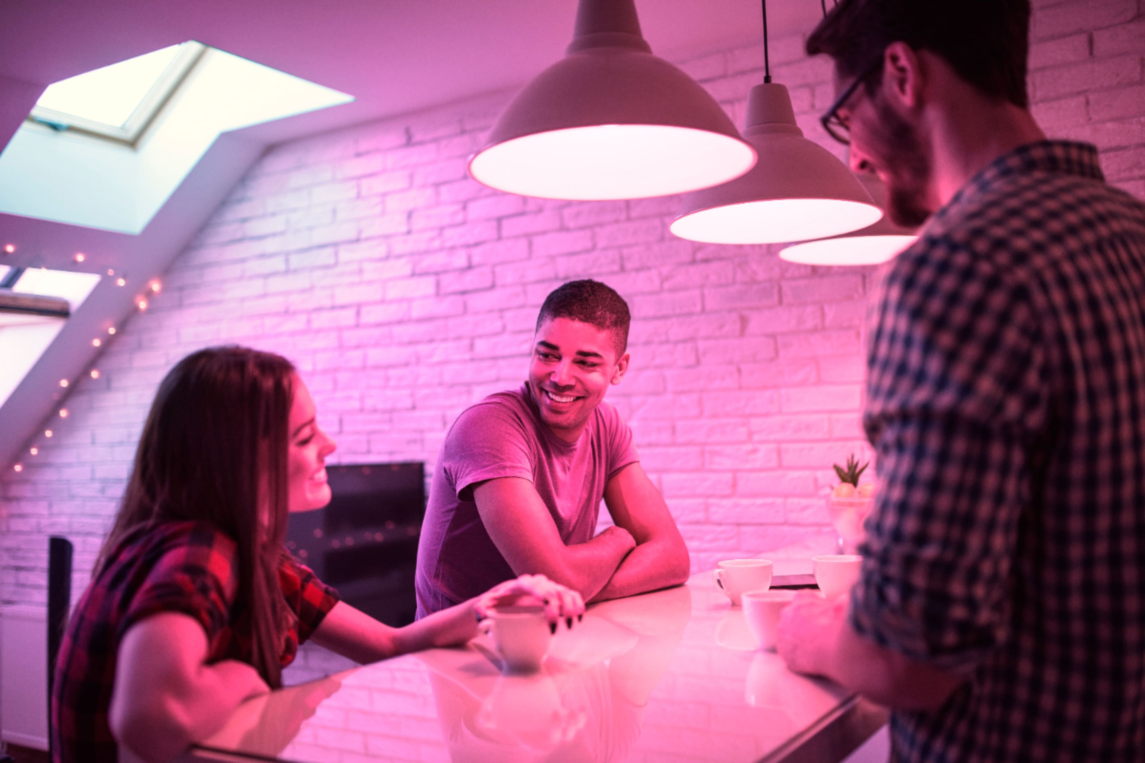 Alt View 12. Sengled - Smart Wi-Fi LED A19 Bulb - Multicolor.