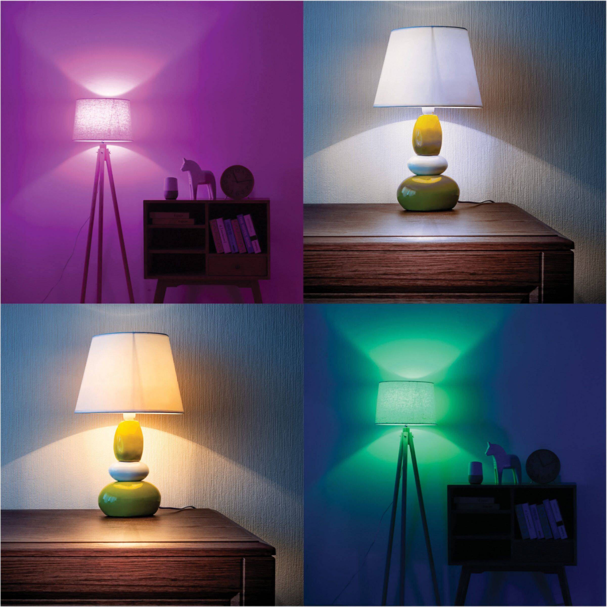 Alt View 15. Sengled - Smart Wi-Fi LED A19 Bulb - Multicolor.