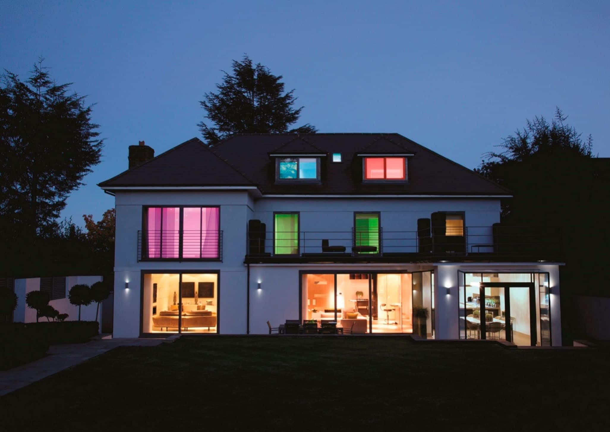 Alt View 16. Sengled - Smart Wi-Fi LED A19 Bulb - Multicolor.