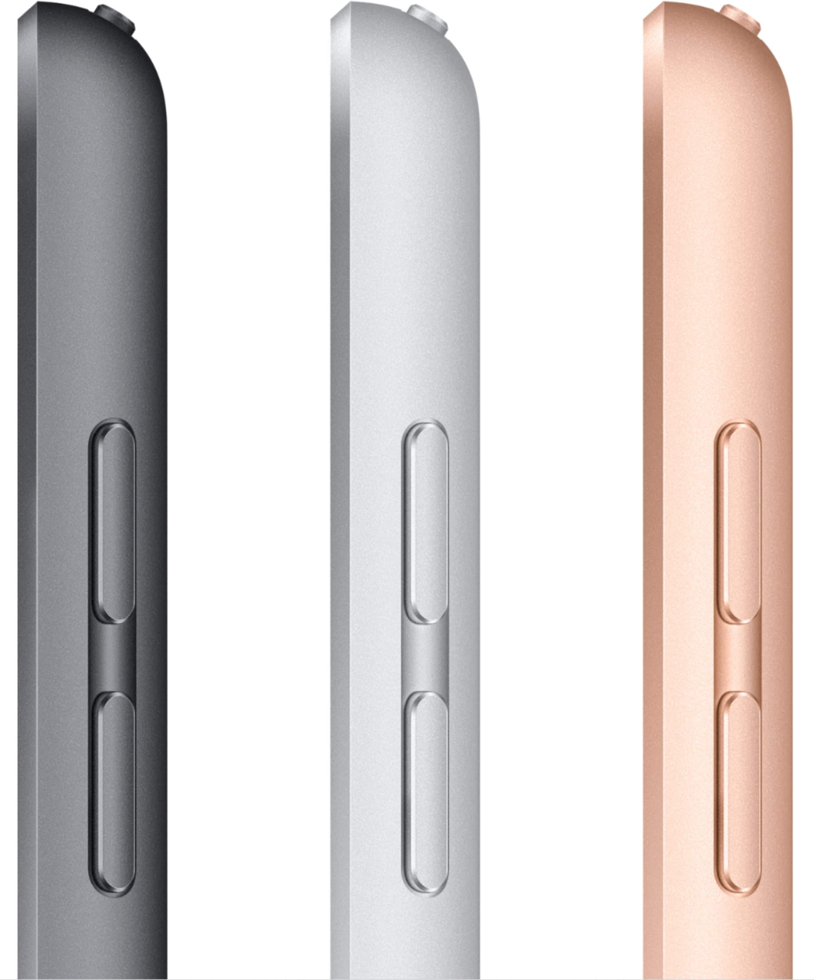 Alt View 15. Apple - Geek Squad Certified Refurbished 10.2-Inch iPad - (8th Generation) with Wi-Fi + Cellular - 32GB (Unlocked) - Silver.