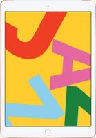 Apple - iPad (Latest Model) with Wi-Fi + Cellular - 128GB (Unlocked) - Gold - Front_Zoom