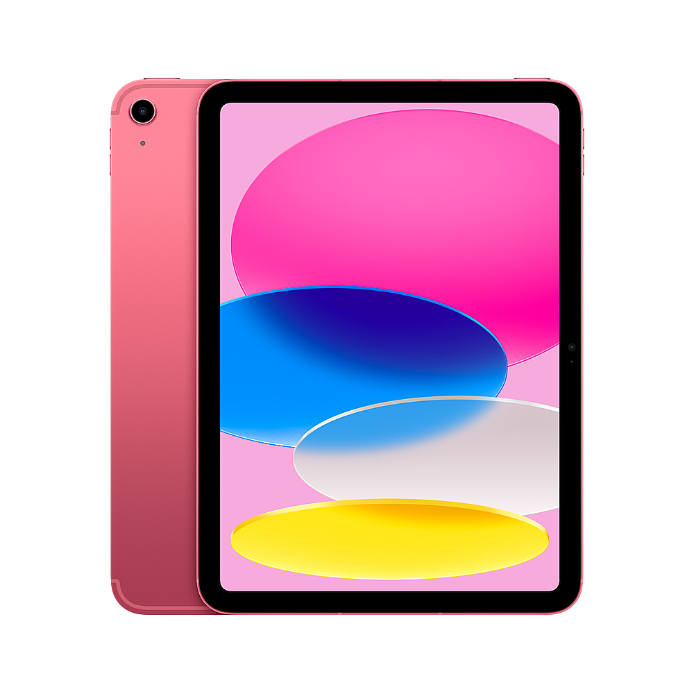 Apple 10.9-Inch iPad (Latest Model) with Wi-Fi + Cellular 64GB Pink 