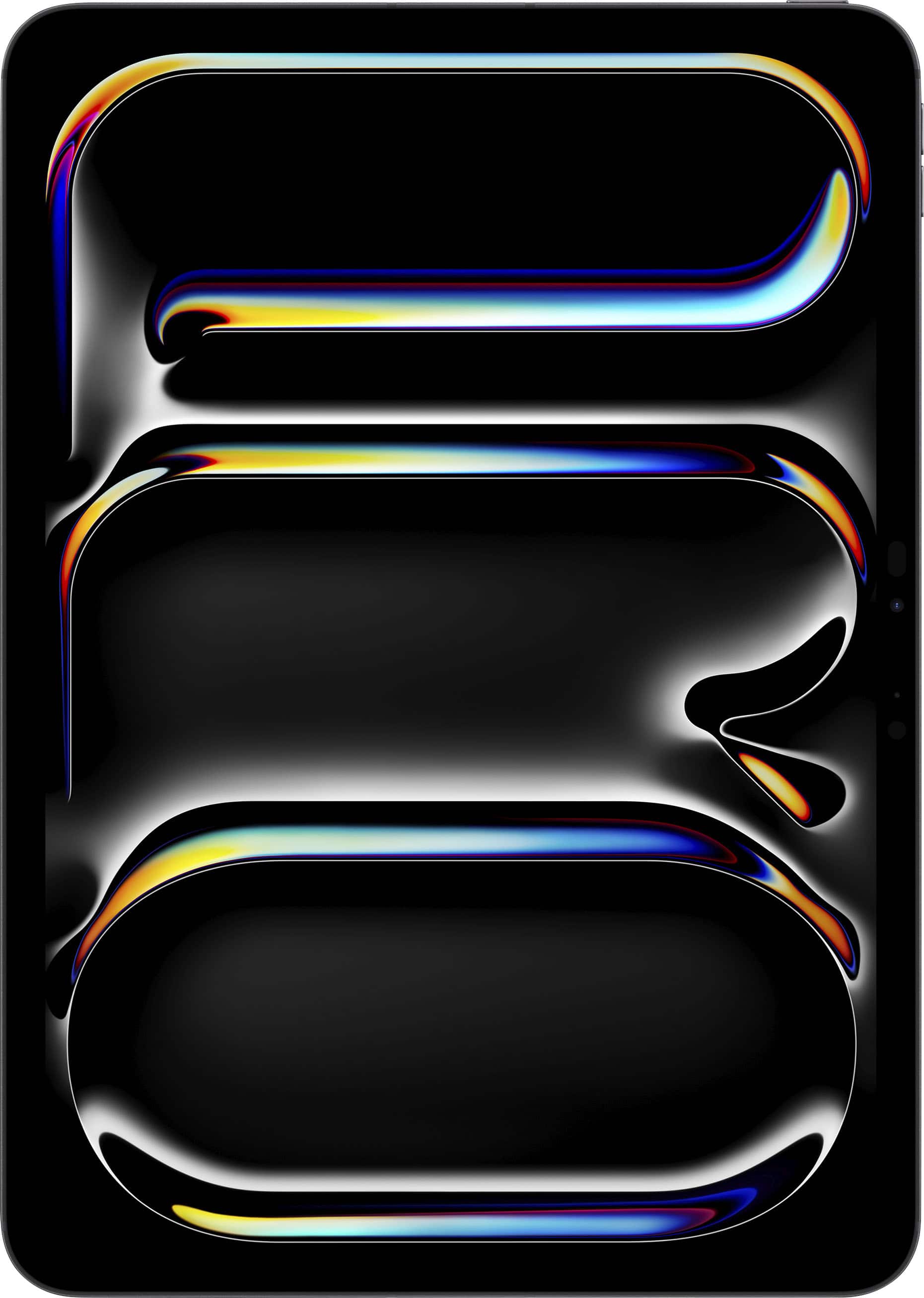 Alt View 1. Apple - 11-inch iPad Pro M4 chip Wi-Fi + Cellular 256GB with OLED - Space Black.