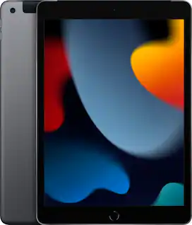 Apple - Refurbished Excellent - 10.2-Inch iPad (9th Generation) with Wi-Fi + Cellular - 64GB - Space Gray (Unlocked)