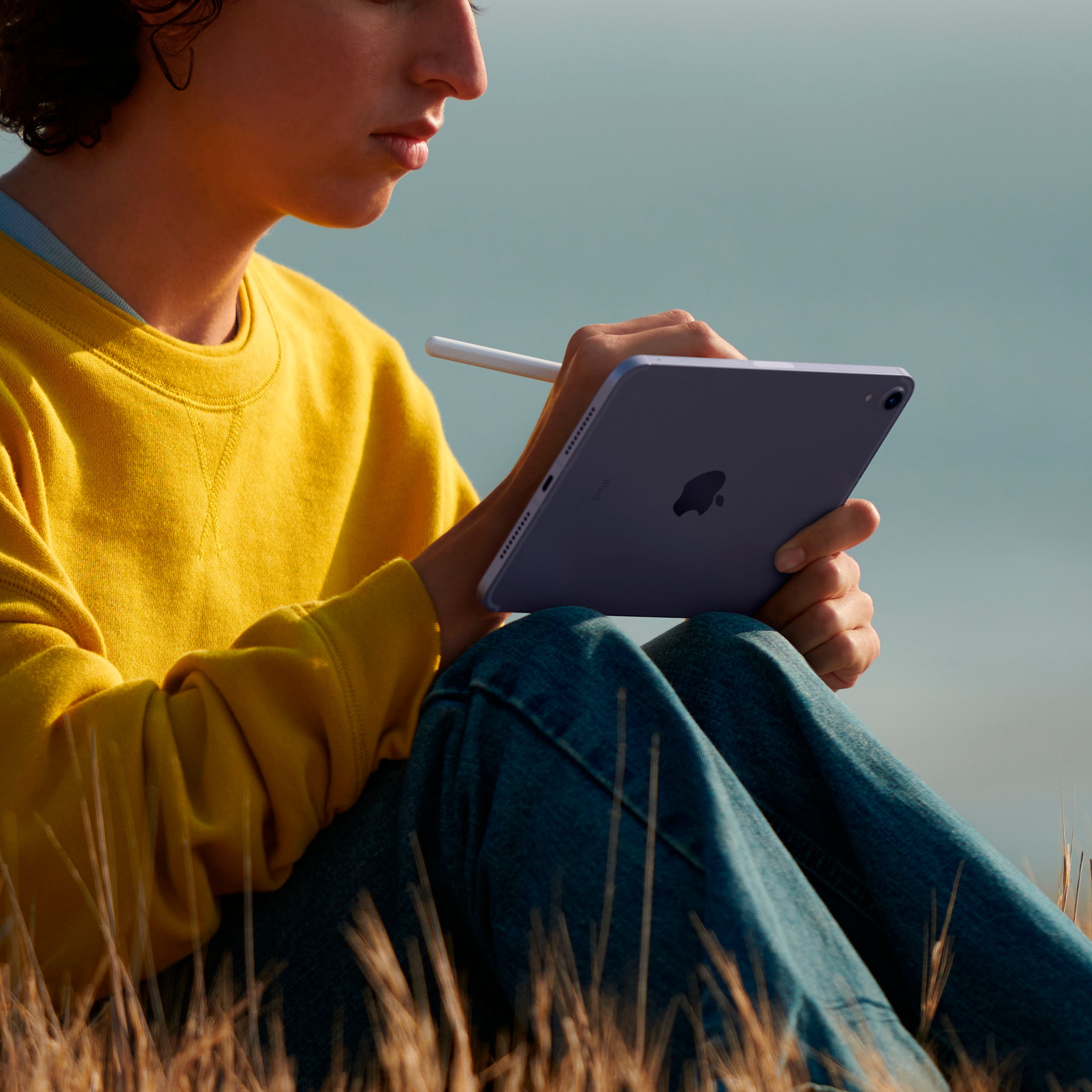 Apple iPad mini (Latest Model) with Wi-Fi + Cellular 64GB Purple