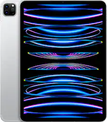 Apple - Geek Squad Certified Refurbished 11-Inch iPad Pro (4th Generation) M2 chip Wi-Fi + Cellular - 128GB - Silver (Unlocked) - Front_Zoom