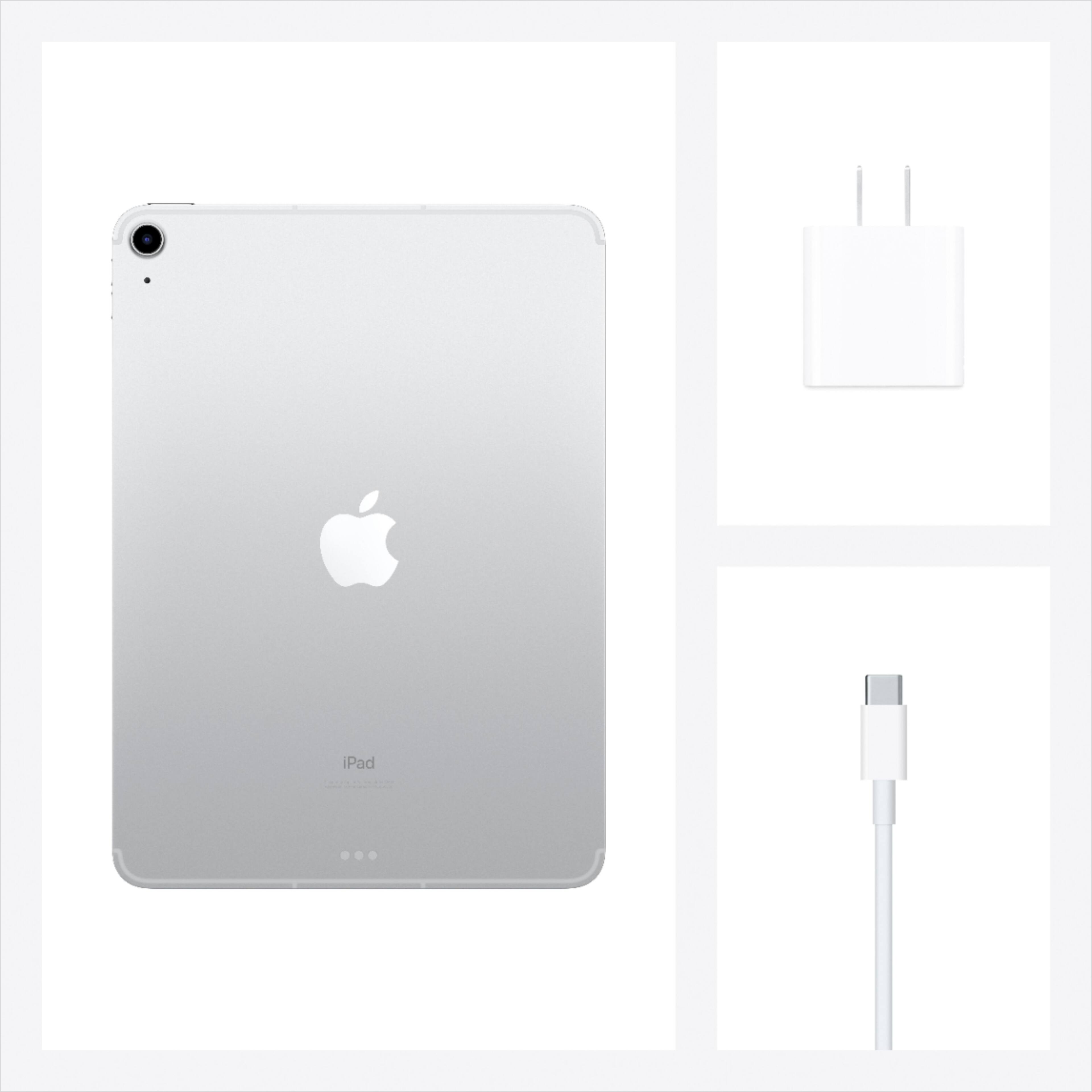 Alt View 14. Apple - 10.9-Inch iPad Air  - (4th Generation) with Wi-Fi + Cellular - 64GB.