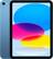 Front. Apple - 10.9-Inch iPad - Latest Model - (10th Generation) with Wi-Fi + Cellular - 256GB - Blue.