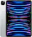 Front. Apple - 11-Inch iPad Pro (4th Generation) M2 Wi-Fi + Cellular - 256GB - Silver.
