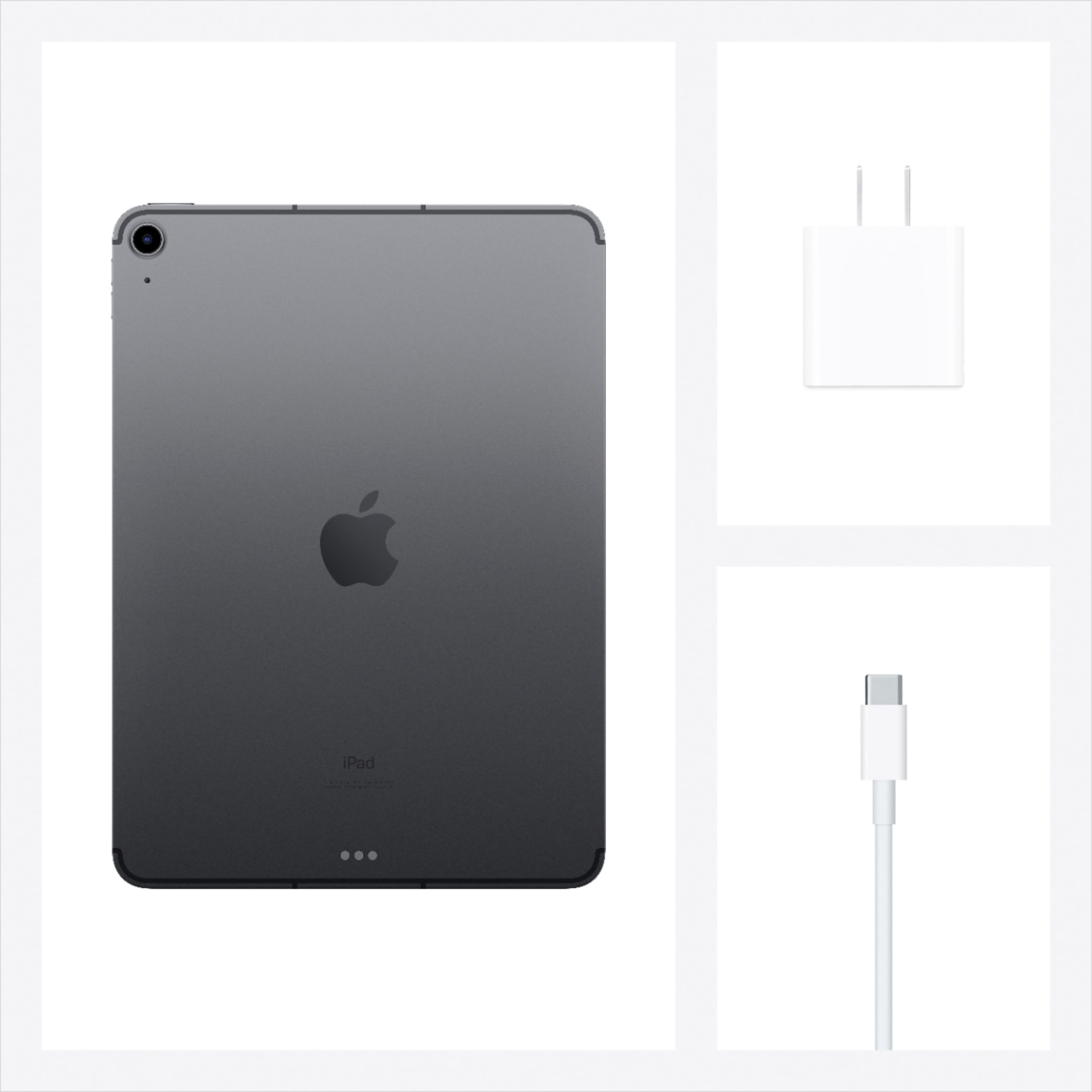 Alt View 14. Apple - 10.9-Inch iPad Air - (4th Generation) with Wi-Fi + Cellular - 256GB (Verizon).