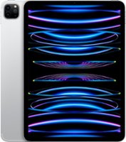 Apple - 11-Inch iPad Pro (4th Generation) M2 Wi-Fi + Cellular - 1TB - Silver (Verizon) - Front_Zoom