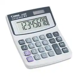 Canon - 4075A007 8-Digit LCD LS82Z Minidesk Calculator - false