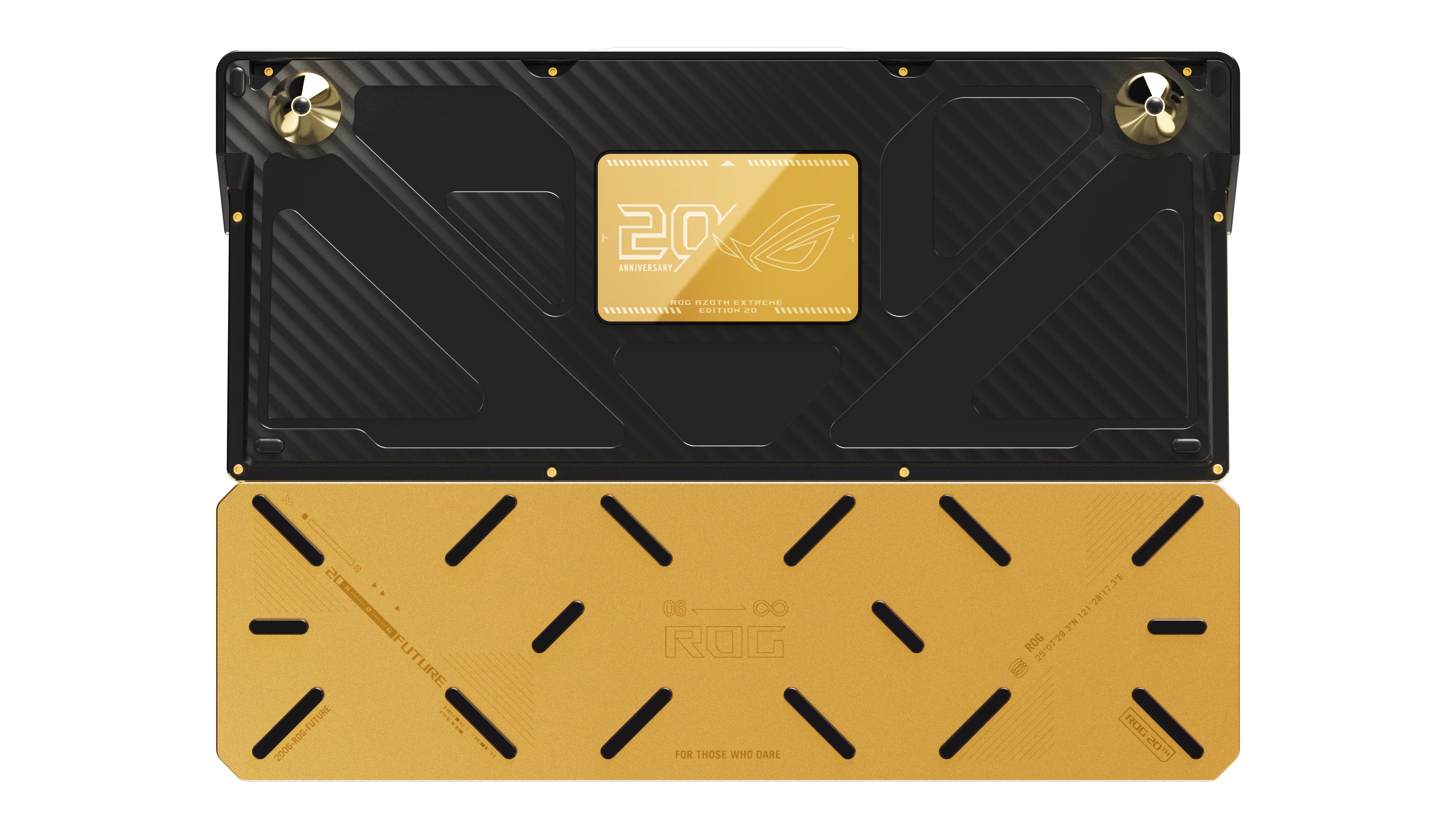 20 ANNIVERSARY  
ROG AZOTH EXTREME EDITION 20  
- 23 200  
- SFUTURE FUTURE WN 2006-ROG-FUTURE 2006  
ROG - 1.06  
ROG FOR THOSE WHO DARE  
JC 121-28'17.3"E 17 28 121  
ROG 25 25-0729.3"N  
ROG 20H