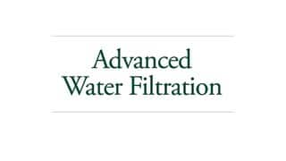 Safe, pure water for your family and guests