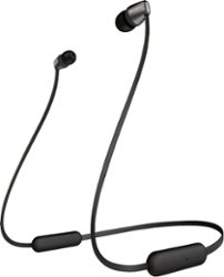 Sony - WIC310 Wireless In-Ear Headphones - Black - Angle_Zoom
