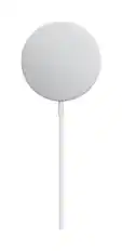 Front. Apple - MagSafe iPhone Charger - White.