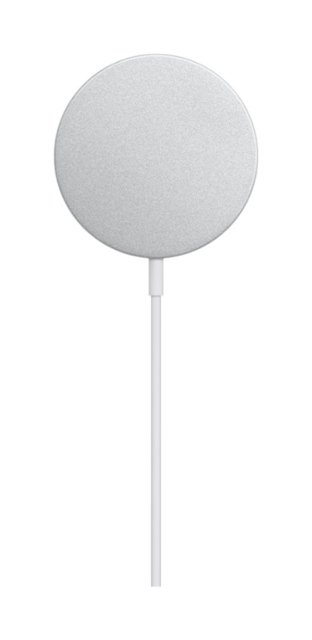 Front Zoom. Apple - MagSafe iPhone Charger - White.