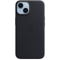 Apple Leather Case with MagSafe for iPhone 14 Pro (Midnight Black)