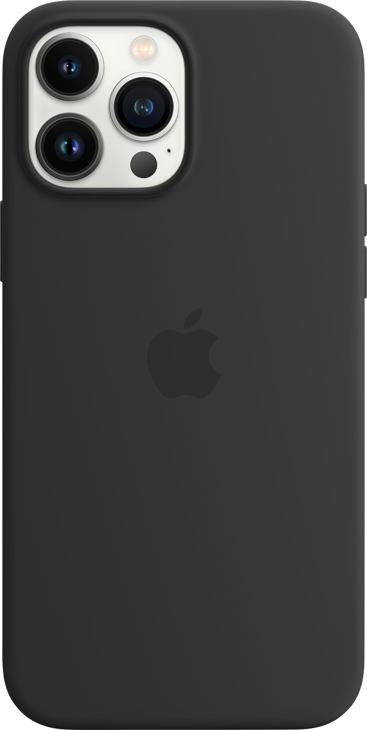 iPhone 13 Pro Max Silicone Case with MagSafe - Midnight - Apple
